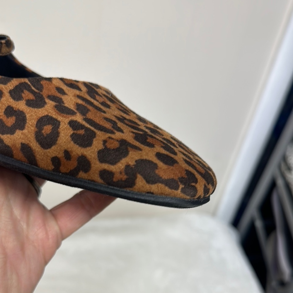 Wild Fable Brown and Black Leopard Print Flats - Picture 3 of 11